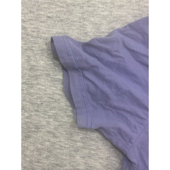 Mascara De Latex T-Shirt Men's Size Medium Joker Print Graphic Pullover Purple - Picture 4 of 7